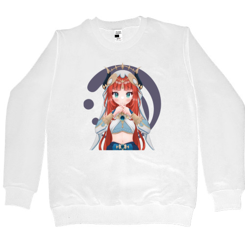 Women's Premium Sweatshirt - nilou genshin impact 4 - Mfest