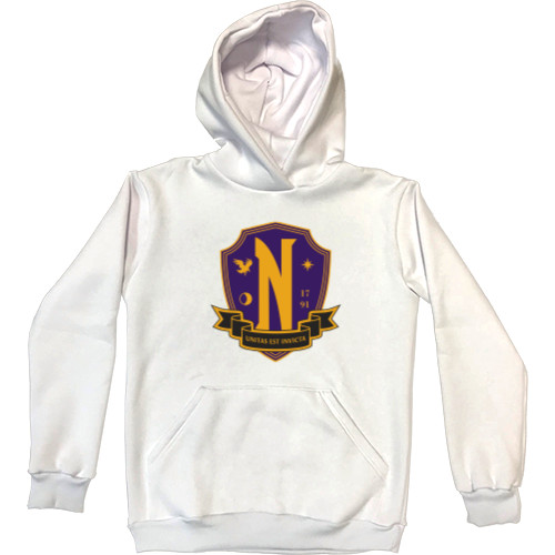 WEDNESDAY  - Kids' Premium Hoodie - never more academy - Mfest