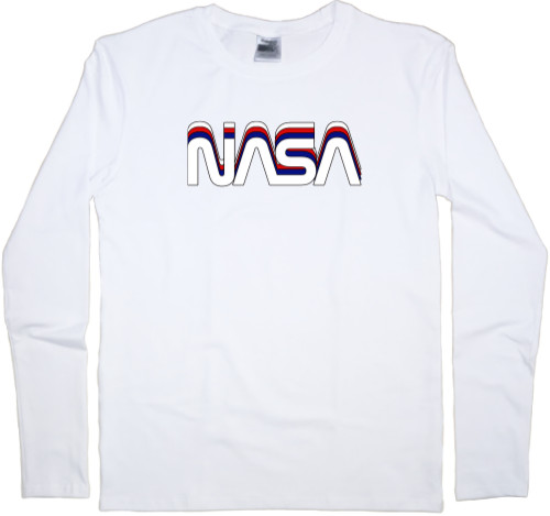 Men's Longsleeve Shirt - NASA 3 - Mfest