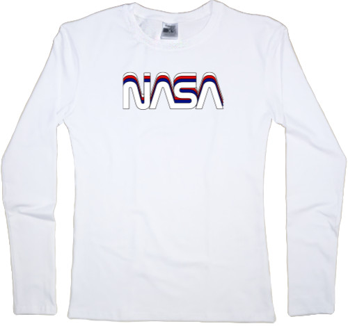 Women's Longsleeve Shirt - NASA 3 - Mfest