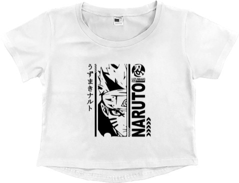 Women's Cropped Premium T-Shirt - naruto 15 - Mfest