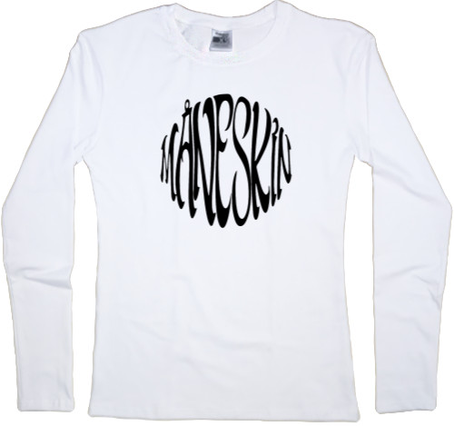 Women's Longsleeve Shirt - Maneskin logo - Mfest