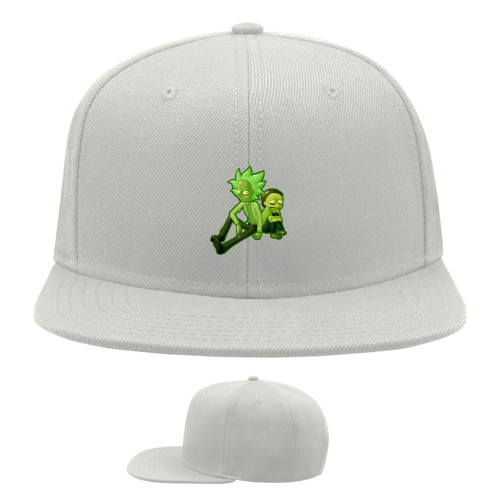 Snapback Baseball Cap - Monsters Rick and Morty 6 - Mfest