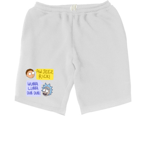 Men's Shorts - Monsters Rick and Morty 4 - Mfest