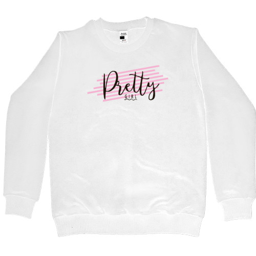 Women's Premium Sweatshirt - pretty girl - Mfest