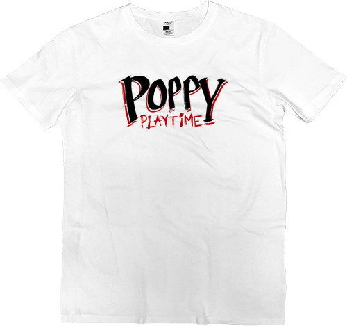 Men’s Premium T-Shirt - Poppy Playtime Logo - Mfest