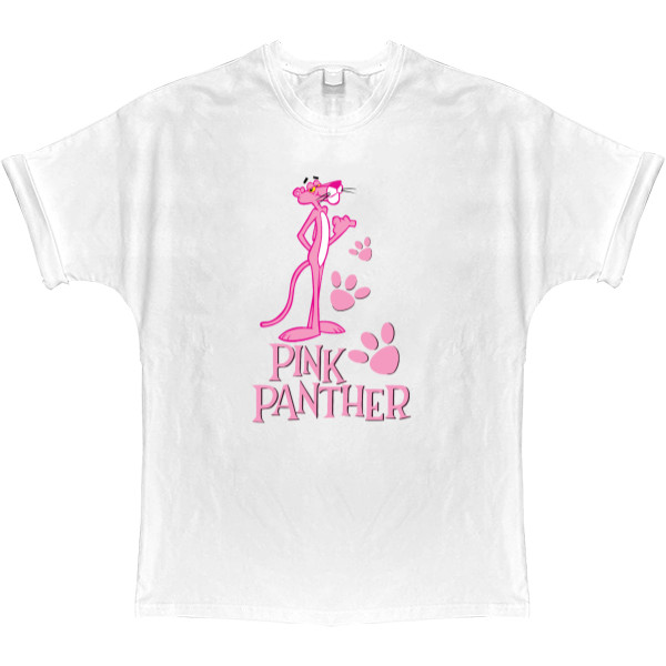 T-shirt Oversize - pink panter - Mfest