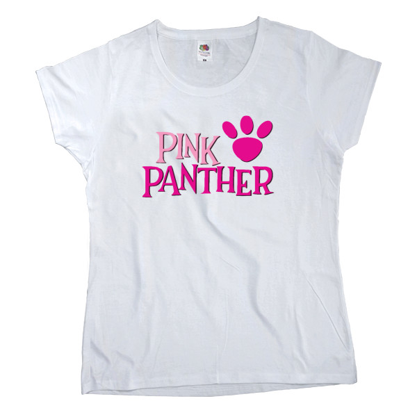 Women's T-shirt Fruit of the loom - pink panter 2 - Mfest