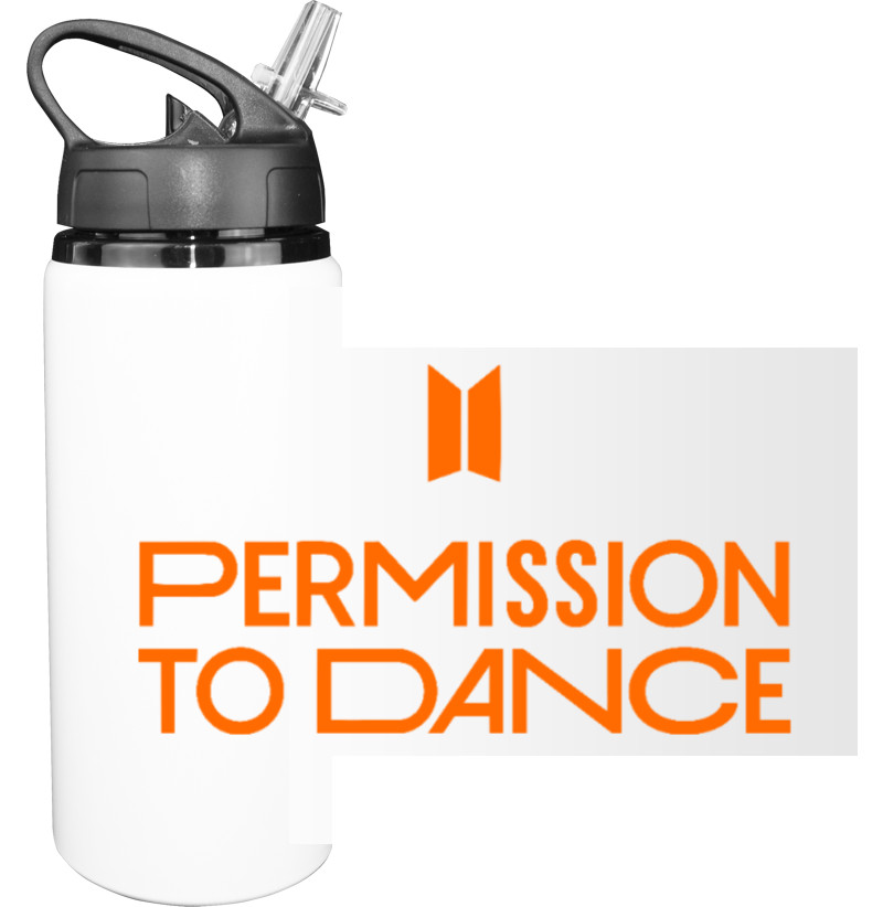 Sport Water Bottle - permission to dance - Mfest