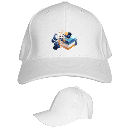 Kids' Baseball Cap 6-panel - paimon genshin impact 7 - Mfest