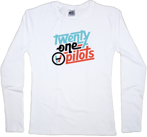 Women's Longsleeve Shirt - One Pilots Logo 2 - Mfest