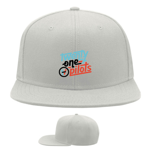 Snapback Baseball Cap - One Pilots Logo 2 - Mfest