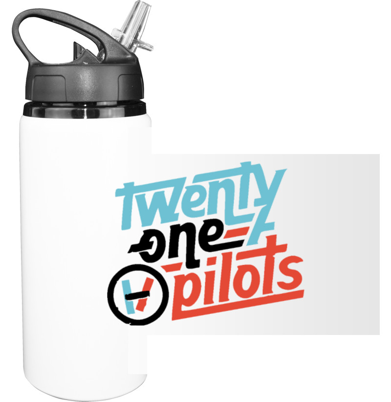 Sport Water Bottle - One Pilots Logo 2 - Mfest