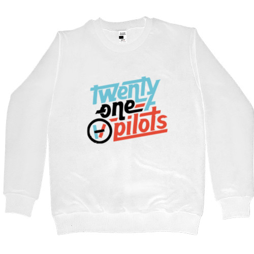 Men’s Premium Sweatshirt - One Pilots Logo 2 - Mfest