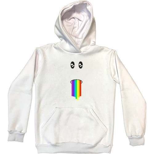 Kids' Premium Hoodie - Rainbow Barf Face - Mfest