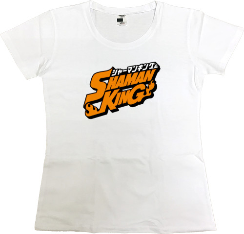 Women's Premium T-Shirt - shaman king logo - Mfest