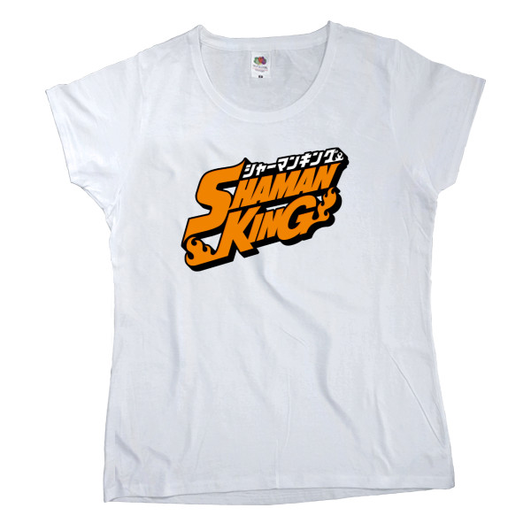 Women's T-shirt Fruit of the loom - shaman king logo - Mfest