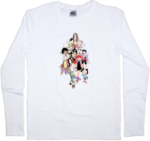 Men's Longsleeve Shirt - shaman king 4 - Mfest