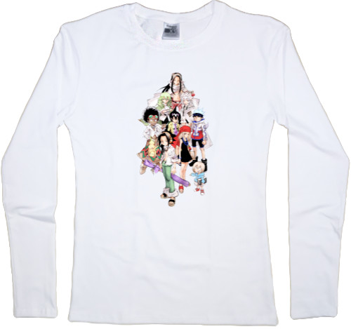 Women's Longsleeve Shirt - shaman king 4 - Mfest