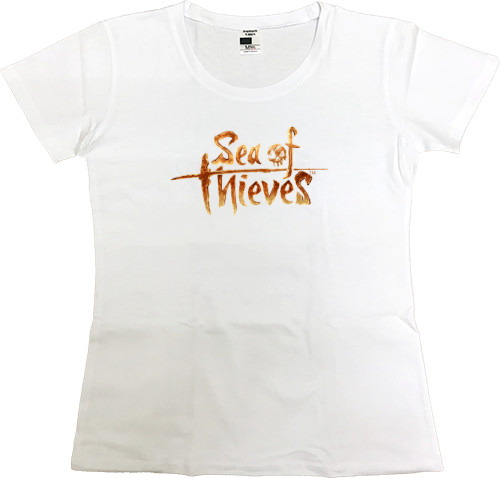 Women's Premium T-Shirt - Sea of ​​Thieves logo - Mfest