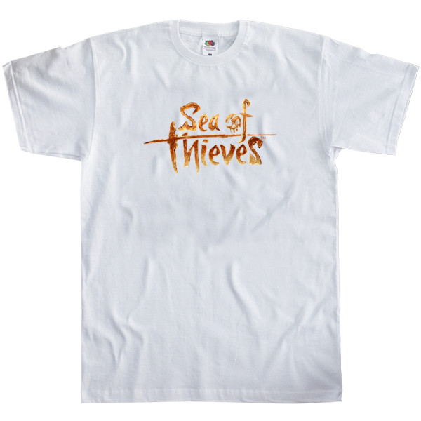 Kids' T-Shirt Fruit of the loom - Sea of ​​Thieves logo - Mfest