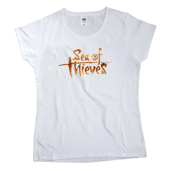 Women's T-shirt Fruit of the loom - Sea of ​​Thieves logo - Mfest