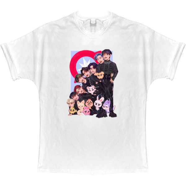 T-shirt Oversize - stray kids 5 - Mfest