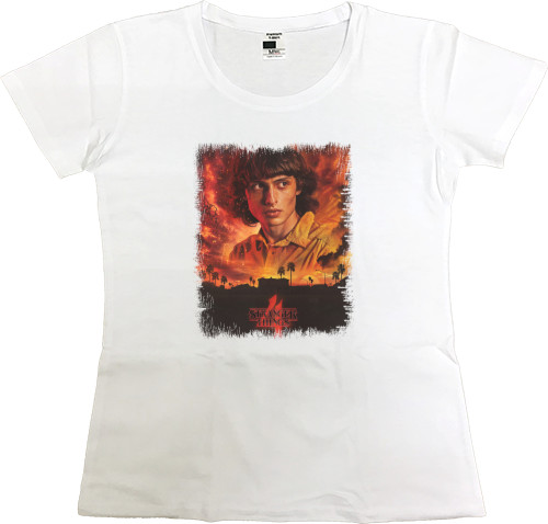 Women's Premium T-Shirt - stranger things 4 (4) - Mfest