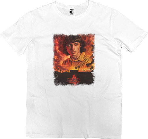 Men’s Premium T-Shirt - stranger things 4 (4) - Mfest