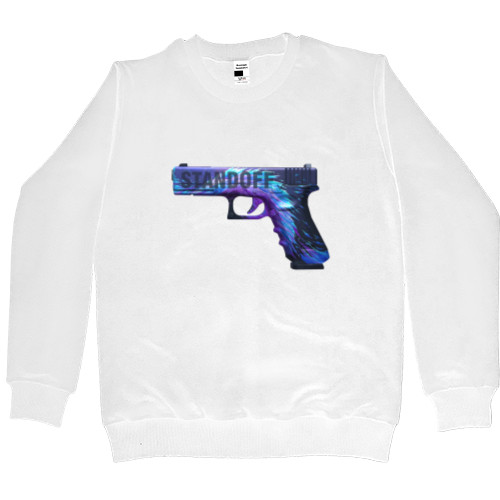 Men’s Premium Sweatshirt - standoff pistol - Mfest