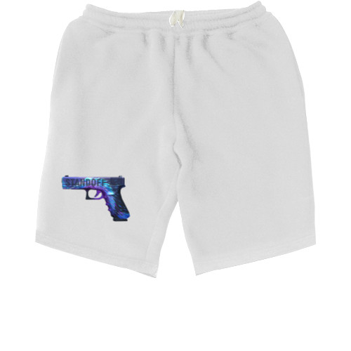 Men's Shorts - standoff pistol - Mfest