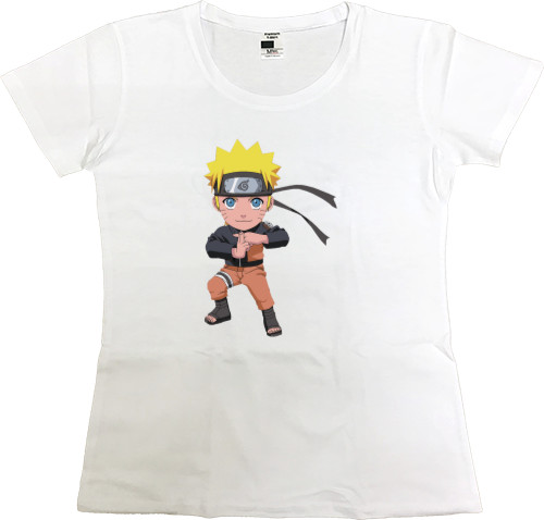 Футболка Премиум Женская - chibi naruto - Mfest