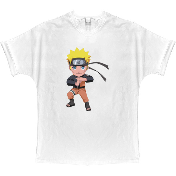 T-shirt Oversize - chibi naruto - Mfest