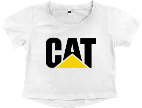 Women's Cropped Premium T-Shirt - cat - Mfest