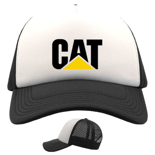 Kids' Trucker Cap - cat - Mfest