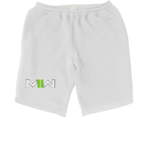 Men's Shorts - call of duty mw2 logo - Mfest