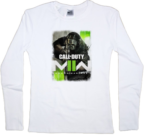 Women's Longsleeve Shirt - call of duty mw2 3 - Mfest