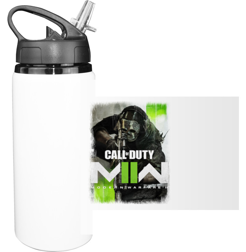 Sport Water Bottle - call of duty mw2 3 - Mfest