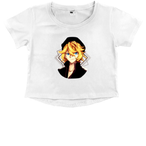 Kids' Premium Cropped T-Shirt - Bungo Stray Dogs 4 - Mfest