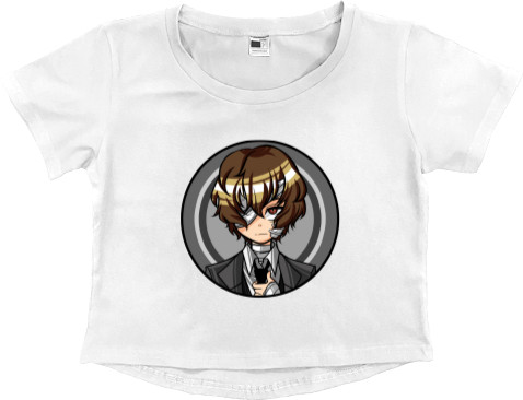 Women's Cropped Premium T-Shirt - Bungo Stray Dogs 2 - Mfest