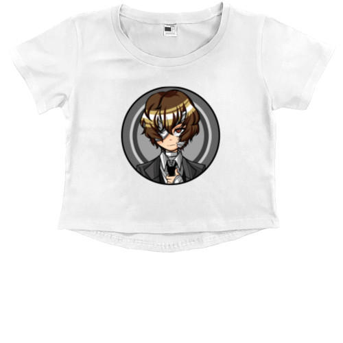 Kids' Premium Cropped T-Shirt - Bungo Stray Dogs 2 - Mfest