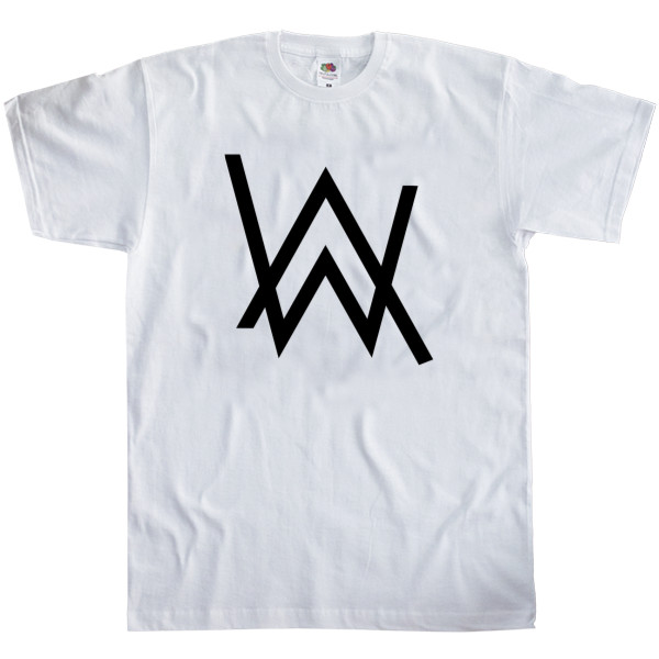 Kids' T-Shirt Fruit of the loom - Alan Walker Logo - Mfest