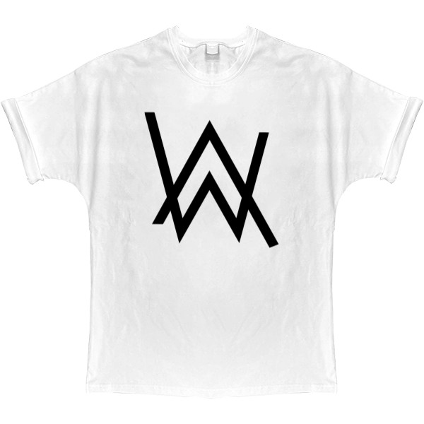 T-shirt Oversize - Alan Walker Logo - Mfest