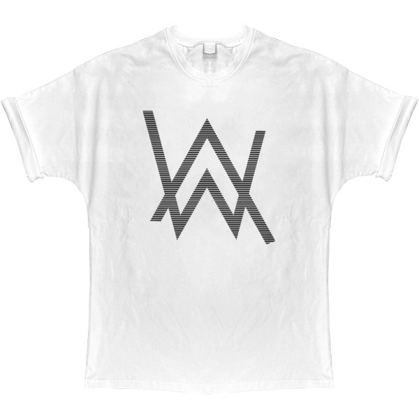 T-shirt Oversize - Alan Walker Logo 2 - Mfest