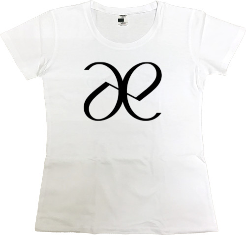 Women's Premium T-Shirt - aespa my logo - Mfest