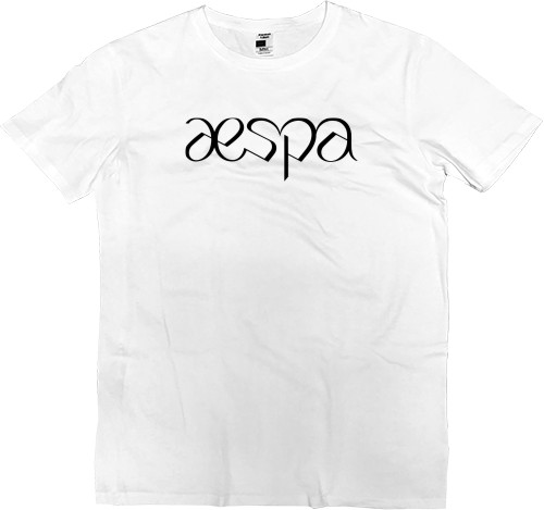 Kids' Premium T-Shirt - aespa logo 2 - Mfest