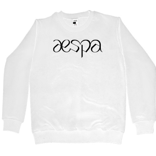 Women's Premium Sweatshirt - aespa logo 2 - Mfest