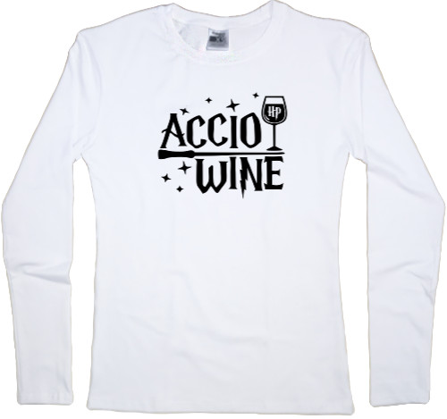 Футболка з Довгим Рукавом Жіноча - ACCIO WINE - Mfest