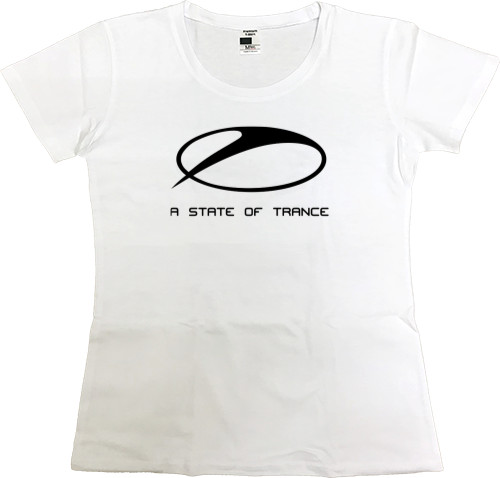 Футболка Премиум Женская - A state of trance - Mfest