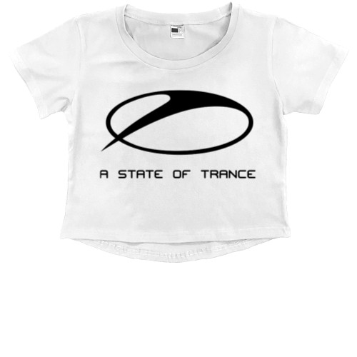 Кроп - топ Премиум Детский - A state of trance - Mfest